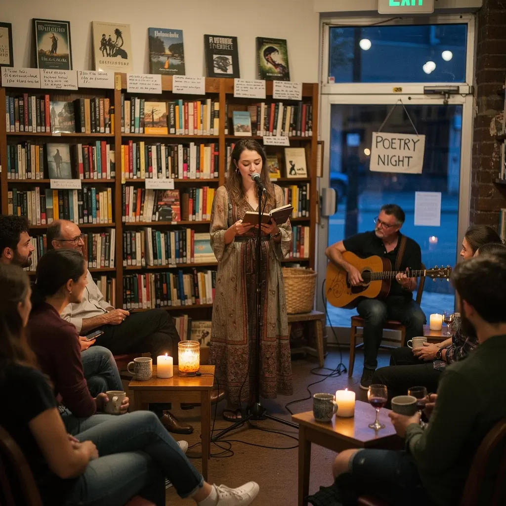 Olvasók, akik jegyzetelnek és megosztják véleményüket egy könyvről a klubban